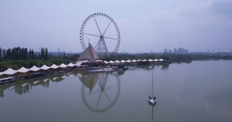 PG电子平台:银川:河湖治理的生态答卷与民生温度(图5)